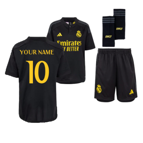 2023-2024 Real Madrid Third Youth Kit (Your Name)