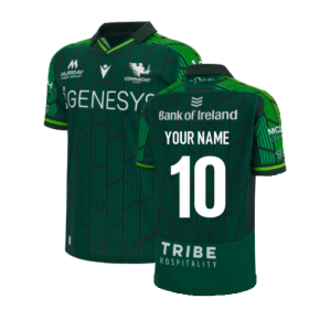 2023-2024 Connacht Rugby Home Replica Shirt (Your Name)