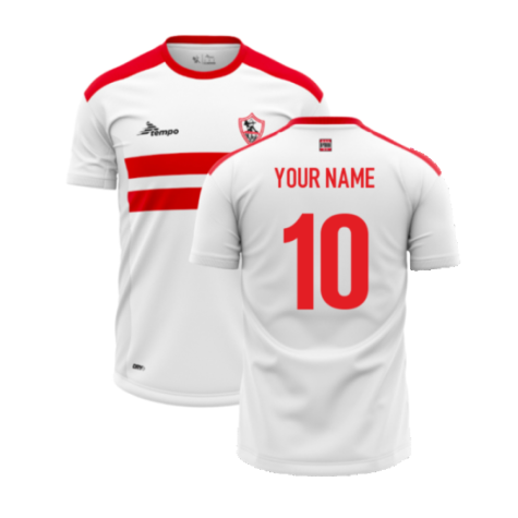 2023-2024 Zamalek Home Shirt (Player Edition) (Your Name)