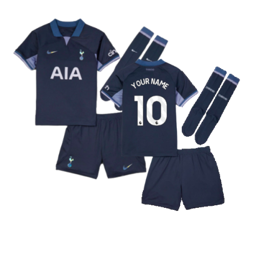 2023-2024 Tottenham Hotspur Away Mini Kit (Your Name)