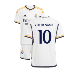 2023-2024 Real Madrid Home Youth Kit (Your Name)