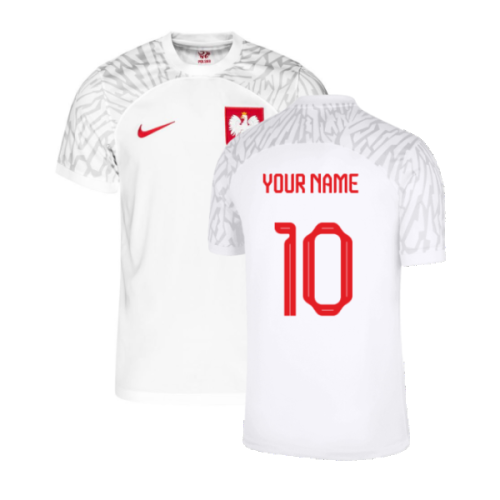 2022-2023 Poland Home Shirt - Kids (Your Name)