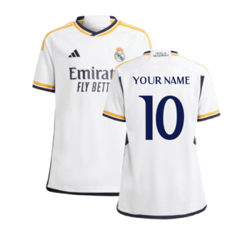 2023-2024 Real Madrid Home Shirt (Kids) (Your Name)