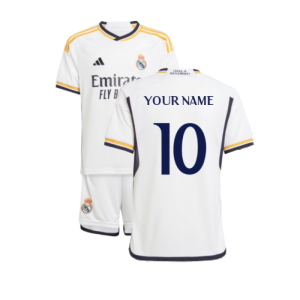 2023-2024 Real Madrid Home Youth Kit (Your Name)