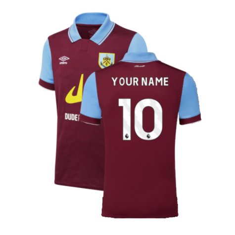 2023-2024 Burnley Home Shirt (Kids) (Your Name)