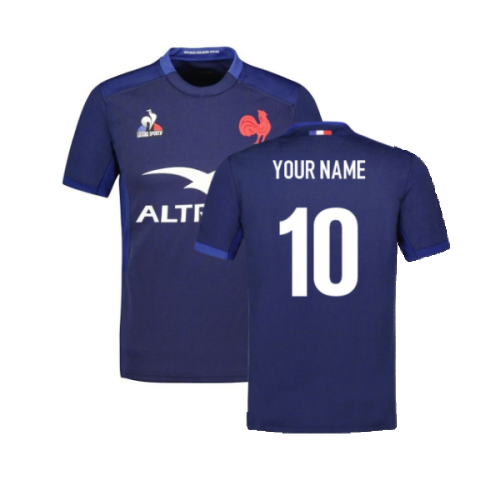 2023-2024 France Rugby Home Replica Shirt (Your Name)