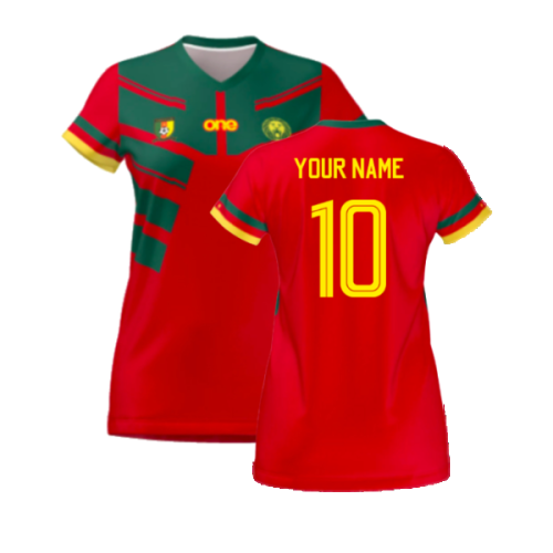 2022-2023 Cameroon Third Pro Shirt (Womens) (Your Name)