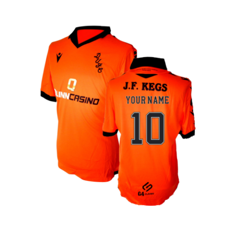 2022-2023 Dundee Utd Home Jersey (Your Name)