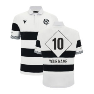 2023-2024 Barbarians Home Rugby Cotton SS Shirt (Your Name)