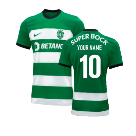 2023-2024 Sporting Lisbon Home Shirt (Your Name)