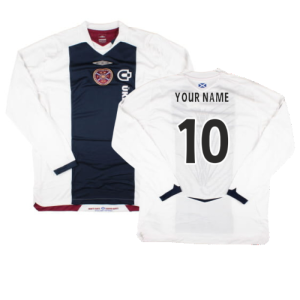 2008-2009 Hearts Away Long Sleeve Shirt (Your Name)