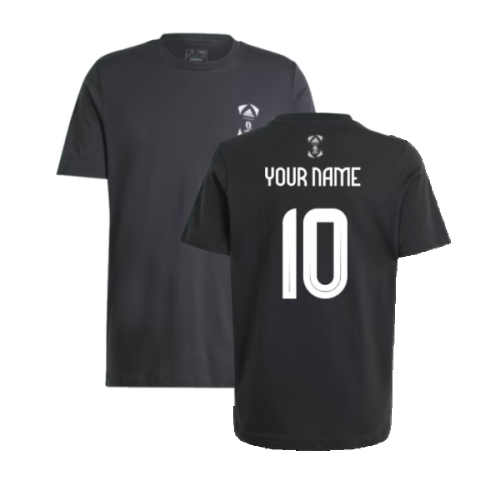 Adidas T-Shirt Official Emblem Euro 2024 - Black (Your Name)