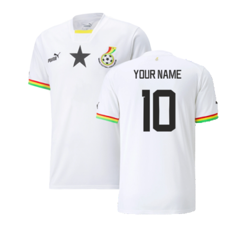 2022-2023 Ghana Home Shirt (Your Name)