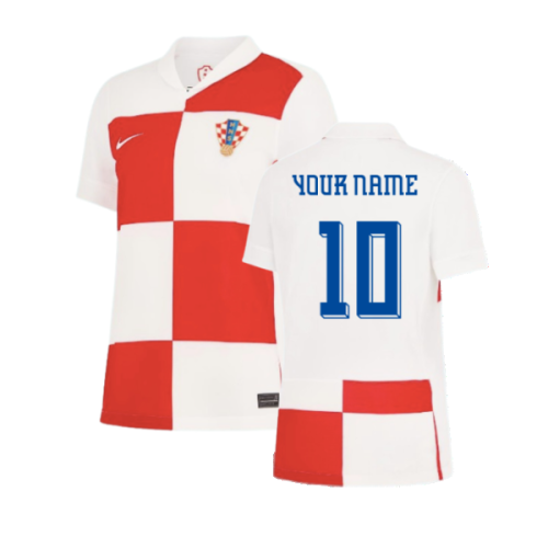 2024-2025 Croatia Home Shirt (Womens) (Your Name)