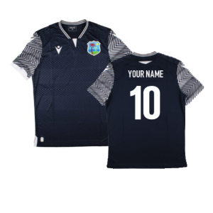 2024 West Indies Cricket Training Shirt (Navy)