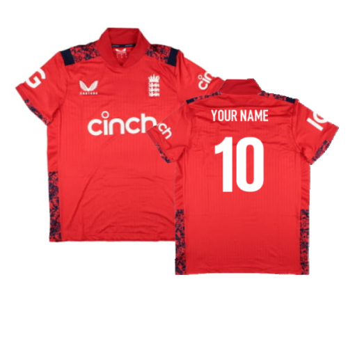 2024 England Cricket T20 World Cup Shirt (Your Name)