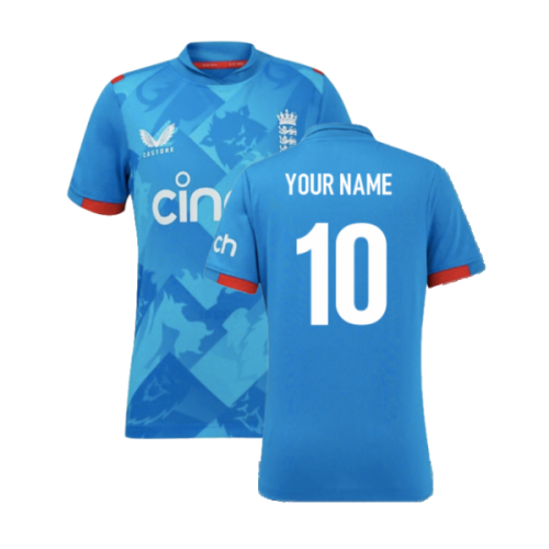 2024 England Cricket ODI Shirt (Kids) (Your Name)