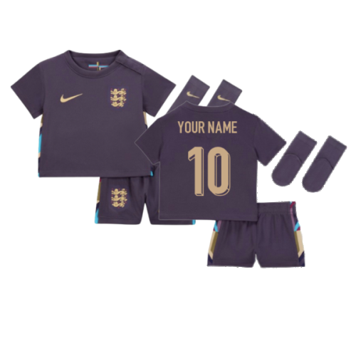 2024-2025 England Away Baby Kit (Your Name)