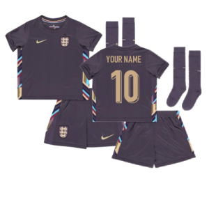 2024-2025 England Away Mini Kit (Your Name)