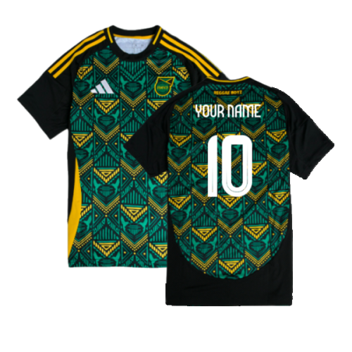 2024-2025 Jamaica Away Shirt (Your Name)