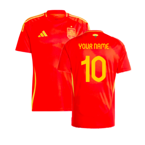 2024-2025 Spain Home Shirt (Your Name)