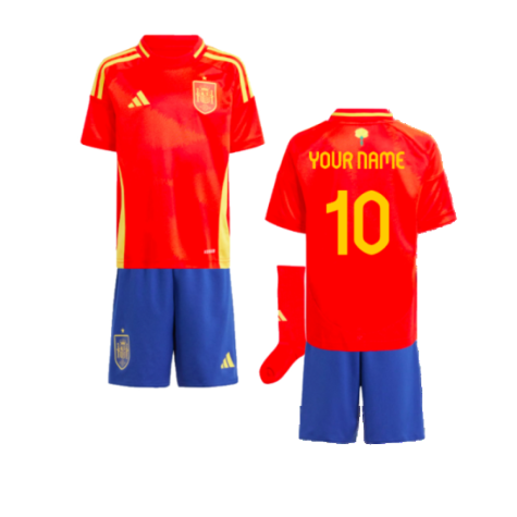 2024-2025 Spain Home Mini Kit (Your Name)