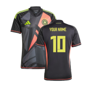 2024-2025 Germany Home Goalkeeper Shirt (Black) (Your Name)