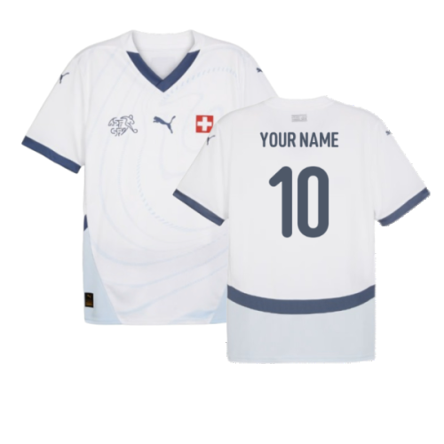 2024-2025 Switzerland Away Shirt (Your Name)