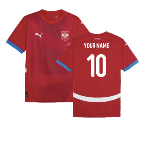 2024-2025 Serbia Home Shirt (Your Name)