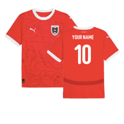 2024-2025 Austria Home Shirt (Your Name)