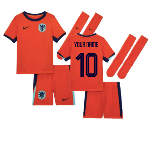 2024-2025 Netherlands Home Mini Kit (Your Name)