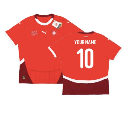 2024-2025 Switzerland Home Shirt (Your Name)