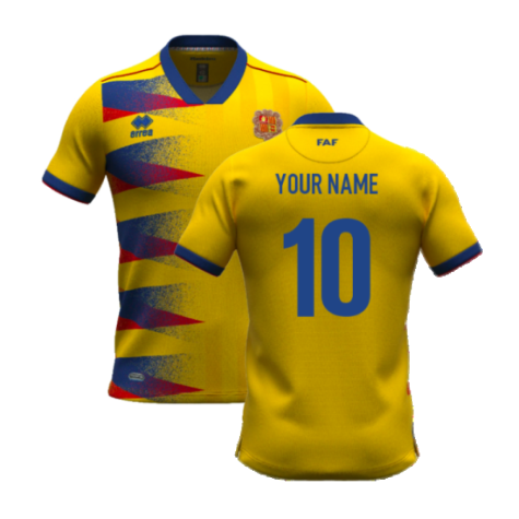 2024-2025 Andorra Away Shirt (Your Name)