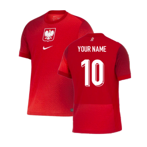 2024-2025 Poland Away Shirt (Your Name)