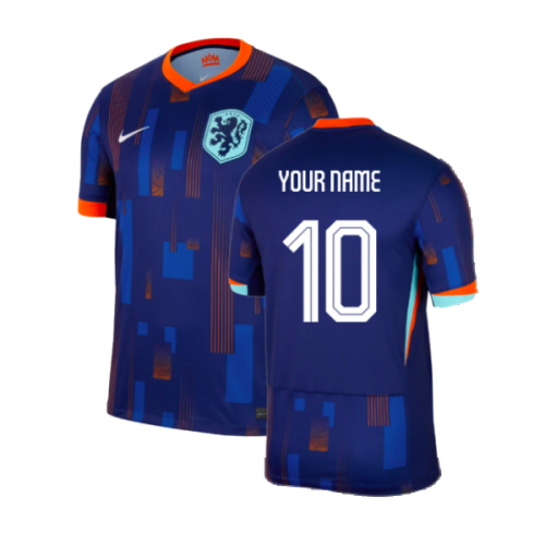 2024-2025 Netherlands Away Shirt (Your Name)