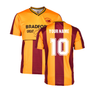 1987-1988 Bradford City Home Retro Shirt (Your Name)