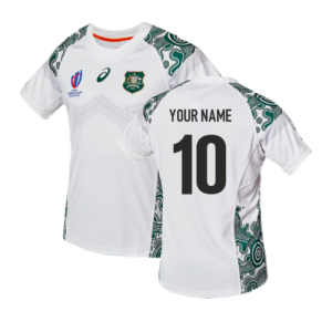 Australia RWC23 Alternate Rugby Jersey (Your Name)