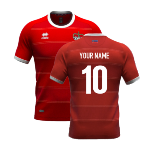 2024-2025 Liechtenstein Away Shirt (Your Name)