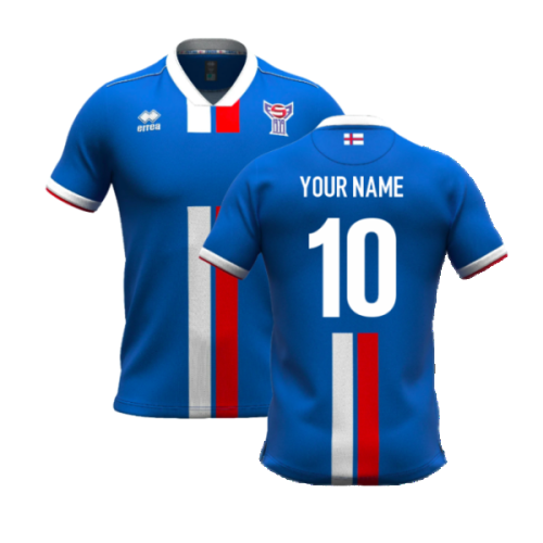 2024-2025 Faroe Islands Away Shirt (Your Name)