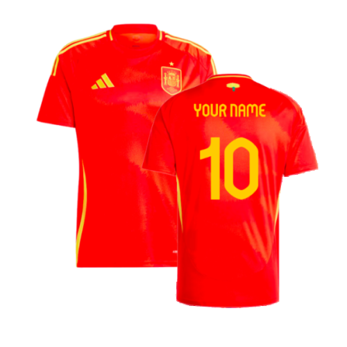 2024-2025 Spain Home Shirt (Your Name)