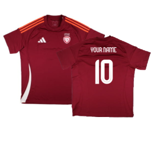 2024-2025 Latvia Home Fan Shirt (Kids) (Your Name)