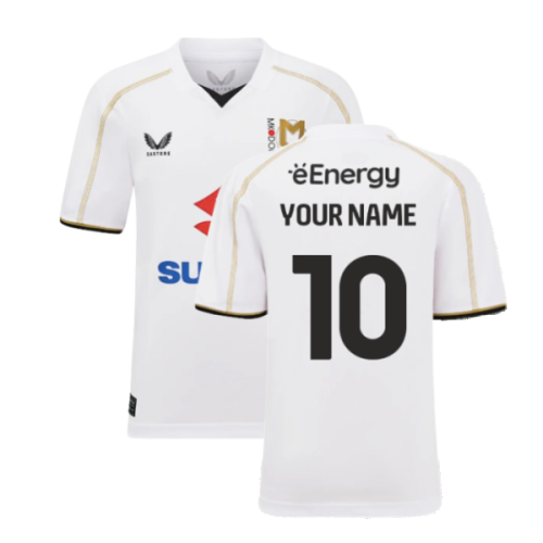 2024-2025 MK Dons Home Shirt (Kids) (Your Name)