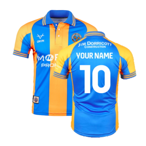 2024-2025 Shrewsbury Town Home Shirt (Your Name)