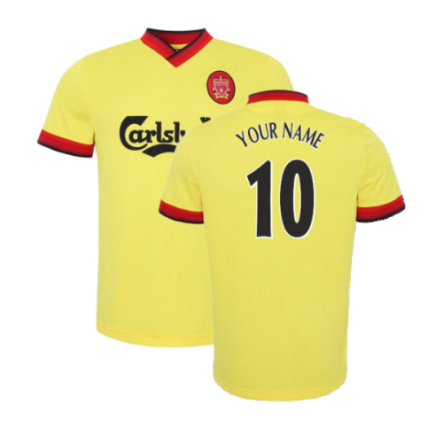 1997-1998 Liverpool Away Retro Shirt (Your Name)