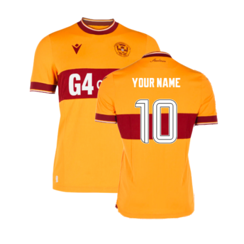 2023-2024 Motherwell Home Shirt (Your Name)