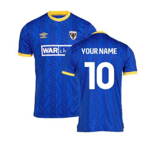 2024-2025 AFC Wimbledon Home Shirt (Your Name)