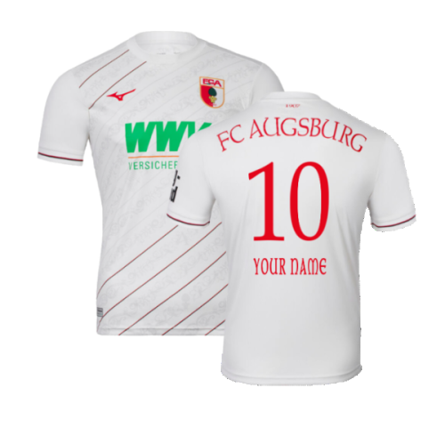 2024-2025 FC Augsburg Home Shirt (Kids) (Your Name)