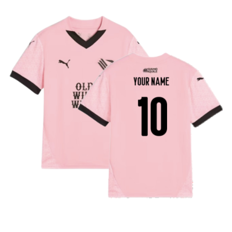 2024-2025 Palermo Home Shirt (Kids) (Your Name)