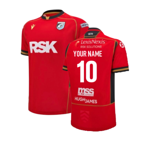 2024-2025 Cardiff Blues Rugby Away Shirt (Kids) (Your Name)