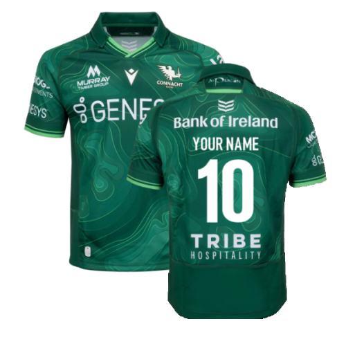 2024-2025 Connacht Rugby Home Shirt (Your Name)